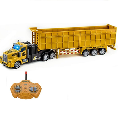 ماشین کنترلی تریلی بارکش Remote Control TRANSPORT TRUCK مقیاس 1:48_اسباب بازی